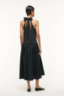 Image MIDI MARLOWE DRESS | BLACK 2 of 6