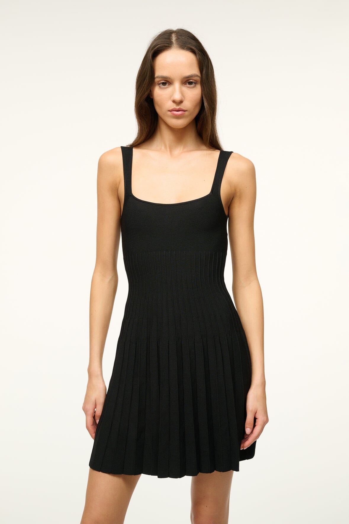 Image MINI ELLISON DRESS | BLACK 3 of 5 and Clicking this image will trigger a zoom pop-up