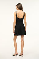 Image MINI ELLISON DRESS | BLACK 4 of 5