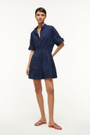 Image MINI LORENZA DRESS | NAVY 1 of 5