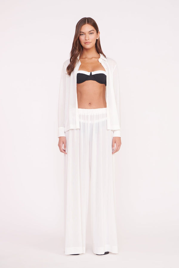 MARZA COVERUP PANT WHITE