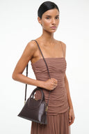 Image NAOMI MINI SATCHEL | ESPRESSO 4 of 7
