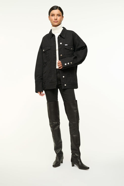 Go to WALLY OVER-THE-KNEE BOOT BLACK view 2