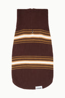 PET HAMPTON SWEATER | TOBACCO STRIPE