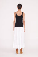 COREY DRESS | TAN WHITE