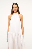 Image MIDI MARLOWE DRESS | WHITE 3 of 4