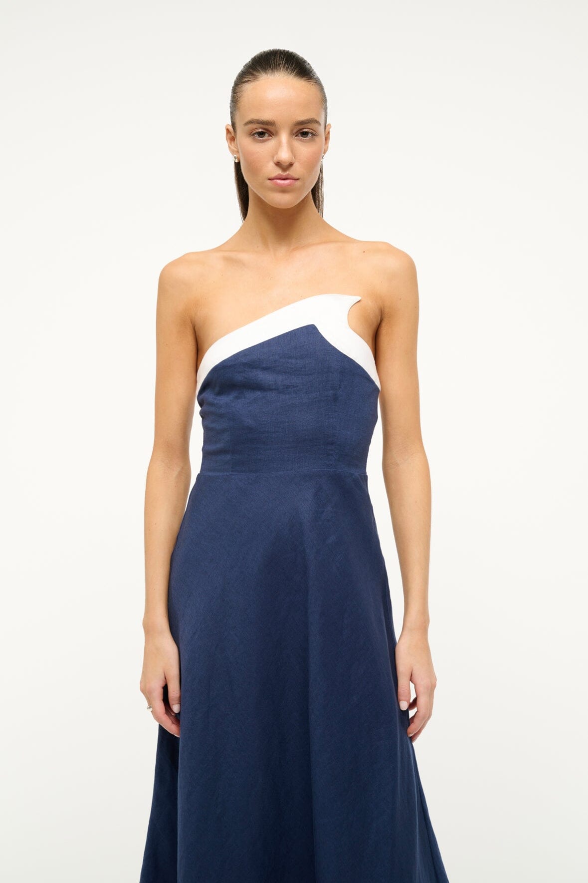 staud linen maxi dress Staud Linen Laura Dress by Staud