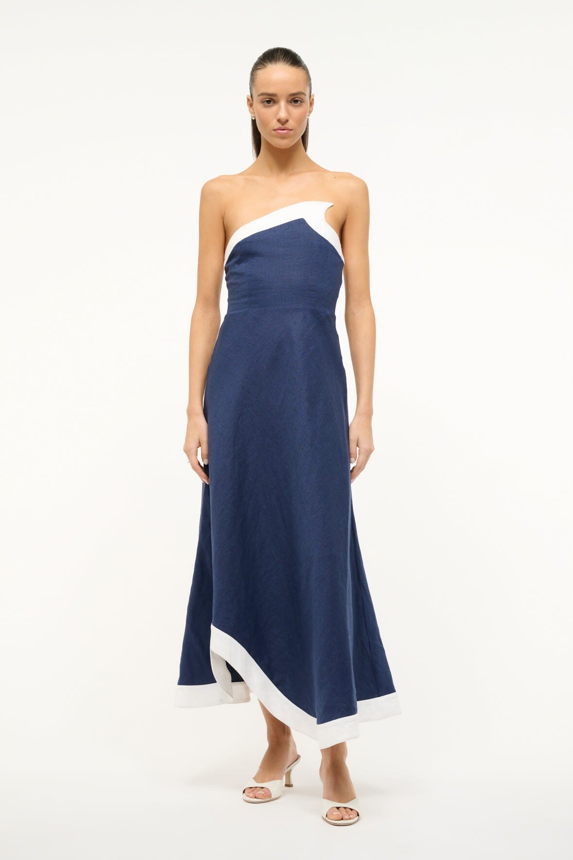 SIRANI DRESS NAVY