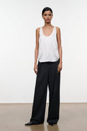 YVES SILK TANK | IVORY IVORY / XS