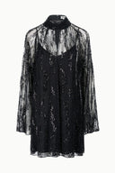 ESTHER MINI DRESS | BLACK