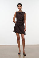 CALLIE MINI DRESS | EARTH