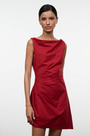 CALLIE MINI DRESS | ROUGE ROUGE / 4