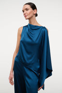 SABINA SILK TOP | HARBOR HARBOR / XS