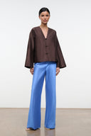 VITO SILK TOP | EARTH