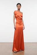 STAUD, Phare Silk Maxi Dress in Koi, Size 8