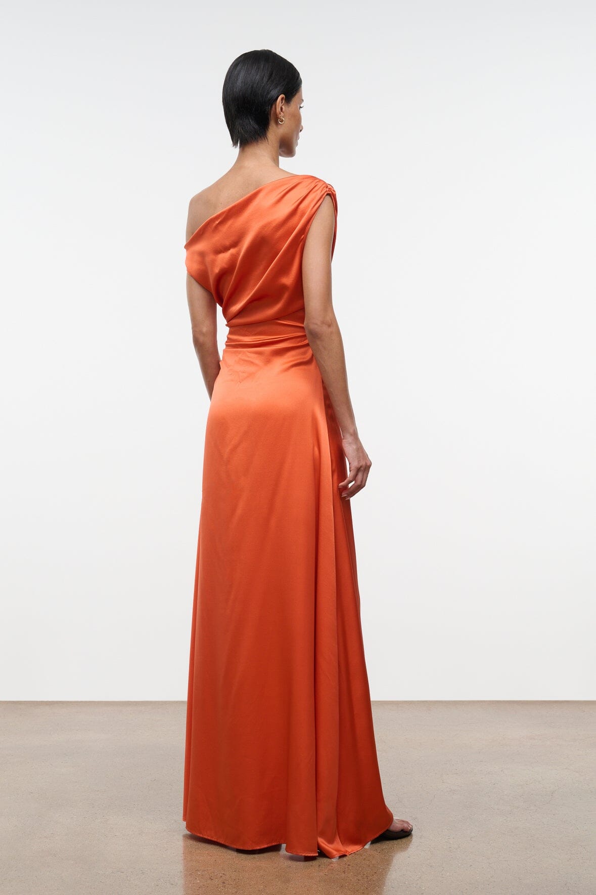 STAUD PHARE SILK MAXI DRESS KOI