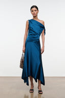 PORTIA SILK DRESS | HARBOR HARBOR / 4