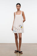BRIO LINEN DRESS | NATURAL NATURAL / XS