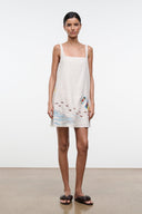 BRIO LINEN DRESS | NATURAL NATURAL / XS
