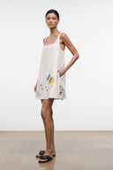 BRIO LINEN DRESS | NATURAL NATURAL / XS