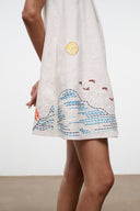 BRIO LINEN DRESS | NATURAL NATURAL / XS
