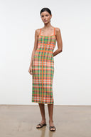 LYRA DRESS | VILLA PLAID VILLA PLAID / XS