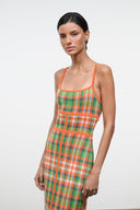 LYRA DRESS | VILLA PLAID VILLA PLAID / XS