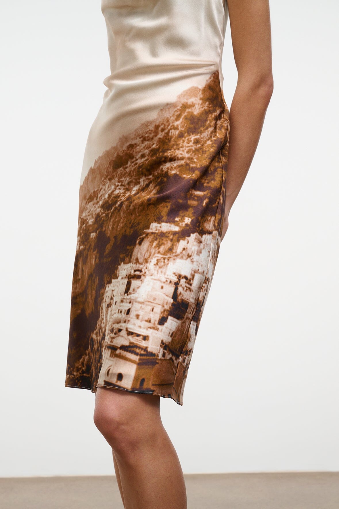 staud evangeline silk dress STAUD Evangeline Silk Dress