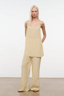 IRENA SILK DRESS | MONDAY STRIPE MONDAY STRIPE / XS