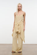 IRENA SILK DRESS | MONDAY STRIPE MONDAY STRIPE / XS
