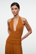 ALESSANDRA DRESS | COCOA BUTTER COCOA BUTTER / XS