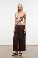 MATEO LINEN CROPPED PANT | ROOT ROOT / XS