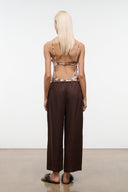 MATEO LINEN CROPPED PANT | ROOT ROOT / XS