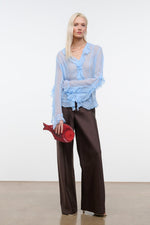 STROLL SILK TAFFETA PANT | EARTH