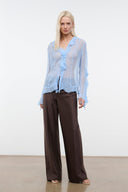 STROLL SILK PANT | EARTH EARTH / XS