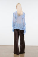 STROLL SILK PANT | EARTH EARTH / XS