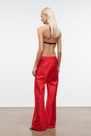 STROLL SILK PANT | RED ROSE RED ROSE / XS