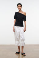 CARINE TOP | BLACK BLACK / XS