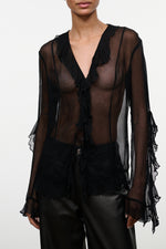 KELLCY TOP | BLACK