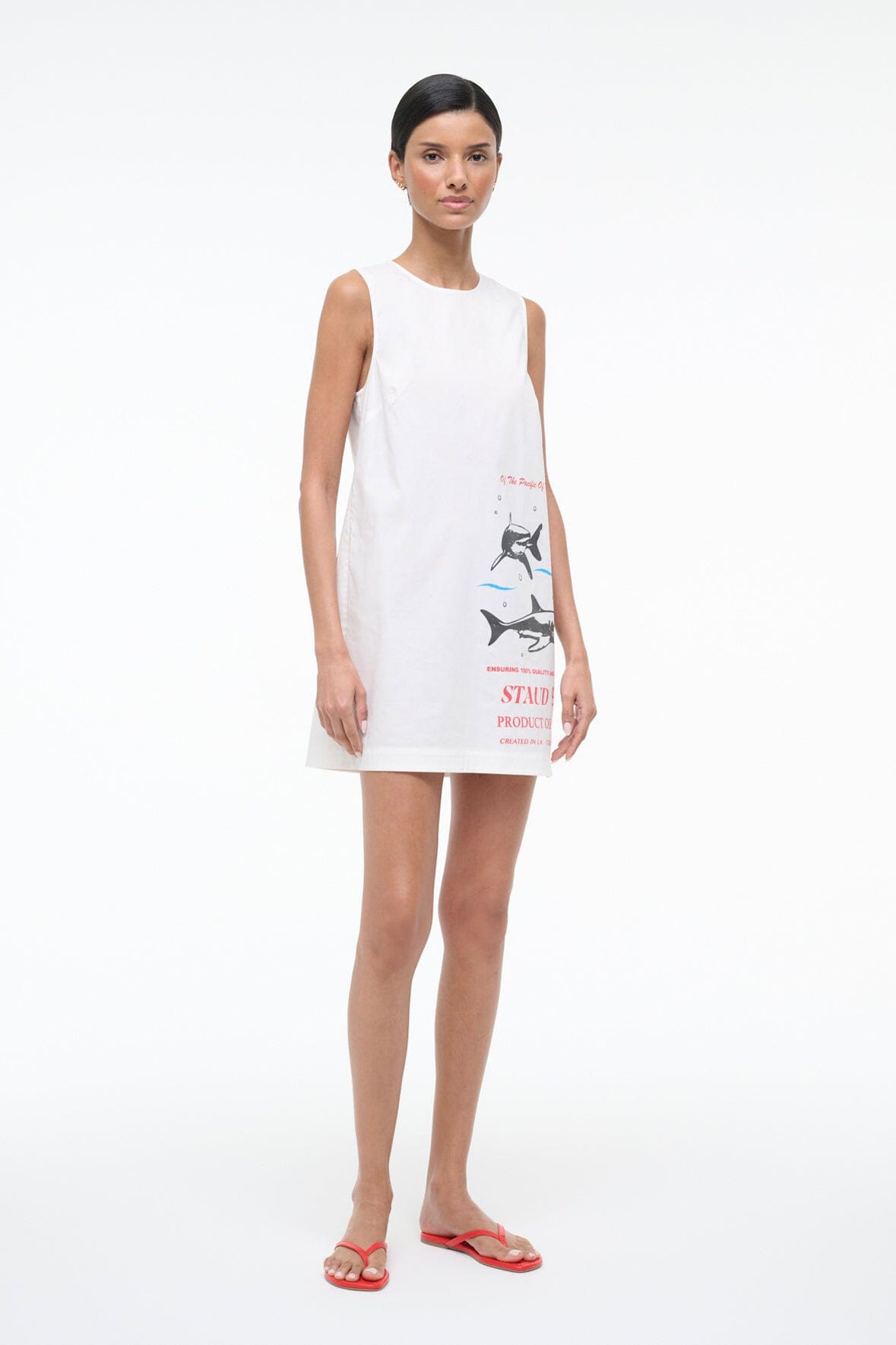 STAUD, Brea Dress in Of The Pacific, Size XS STAUD, Brea Dress in Of The Pacific, Size XS
