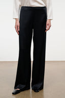 STROLL SILK PANT | BLACK BLACK / XS