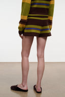 FRAN CASHMERE SHORT | NIGHTOWL STRIPE NIGHTOWL STRIPE / XS