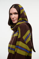 CASHMERE HOOD SCARF | NIGHTOWL STRIPE NIGHTOWL STRIPE