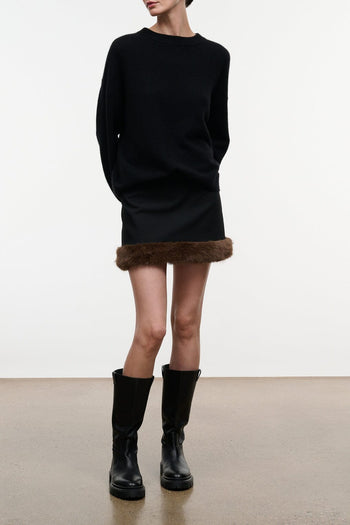 BELLES SKIRT | BLACK BLACK / 4