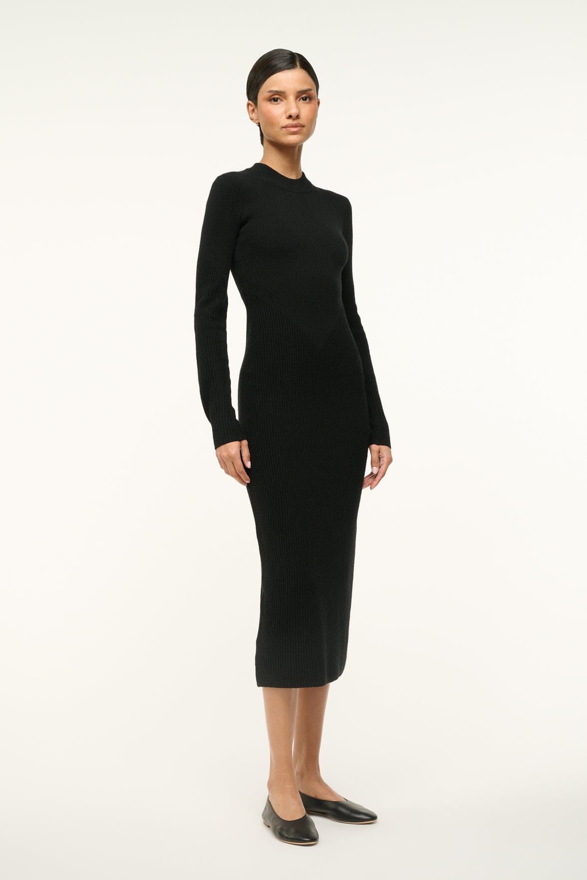 Image RAMONA DRESS | BLACK 2 of 5 and Clicking this image will trigger a zoom pop-up