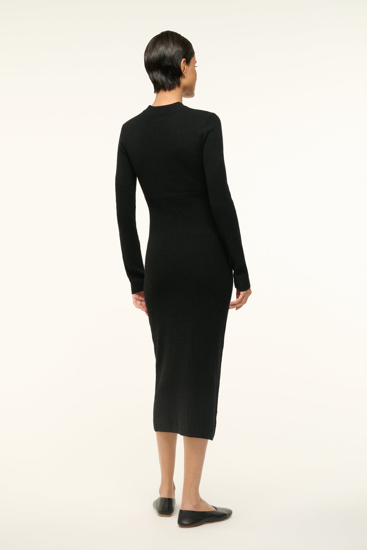 Image RAMONA DRESS | BLACK 3 of 5 and Clicking this image will trigger a zoom pop-up