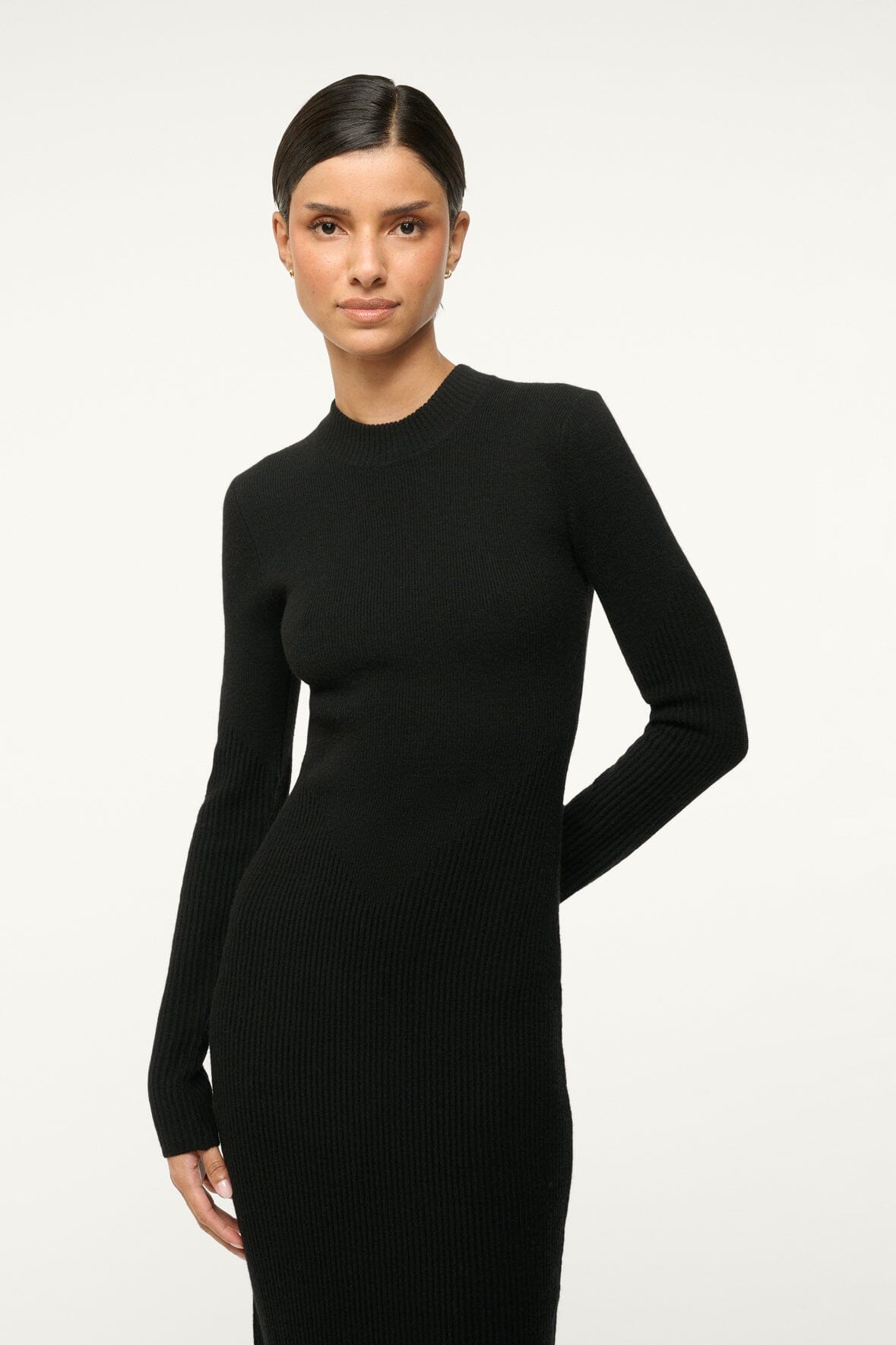 Image RAMONA DRESS | BLACK 4 of 5 and Clicking this image will trigger a zoom pop-up