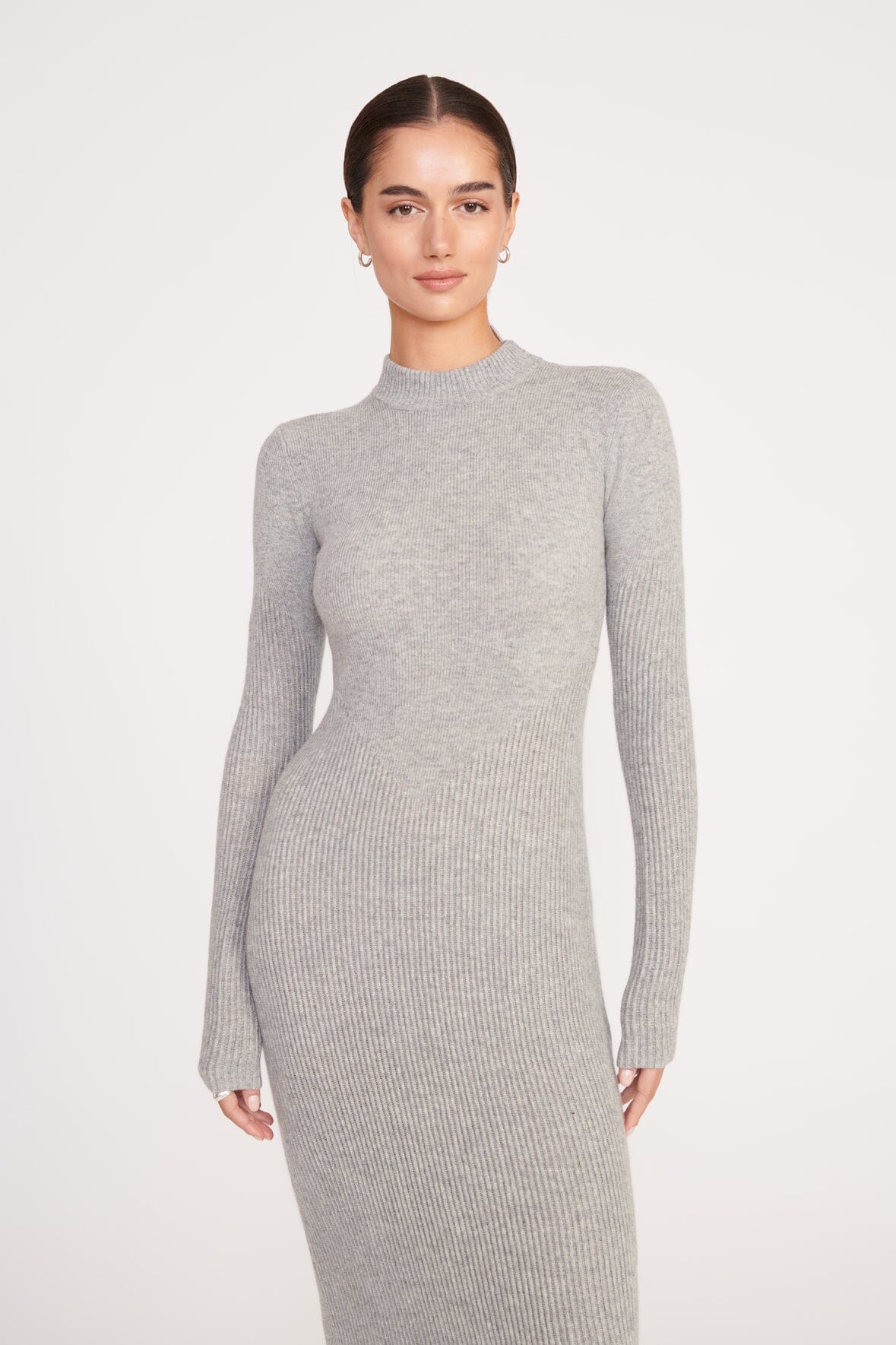 RAMONA DRESS | HEATHER GREY