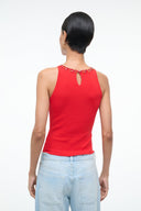 REINA TOP | RED ROSE