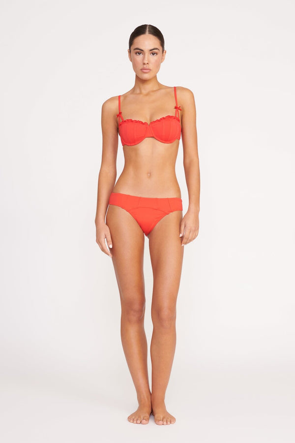 STAUD Reina Top Red Rose main image 0